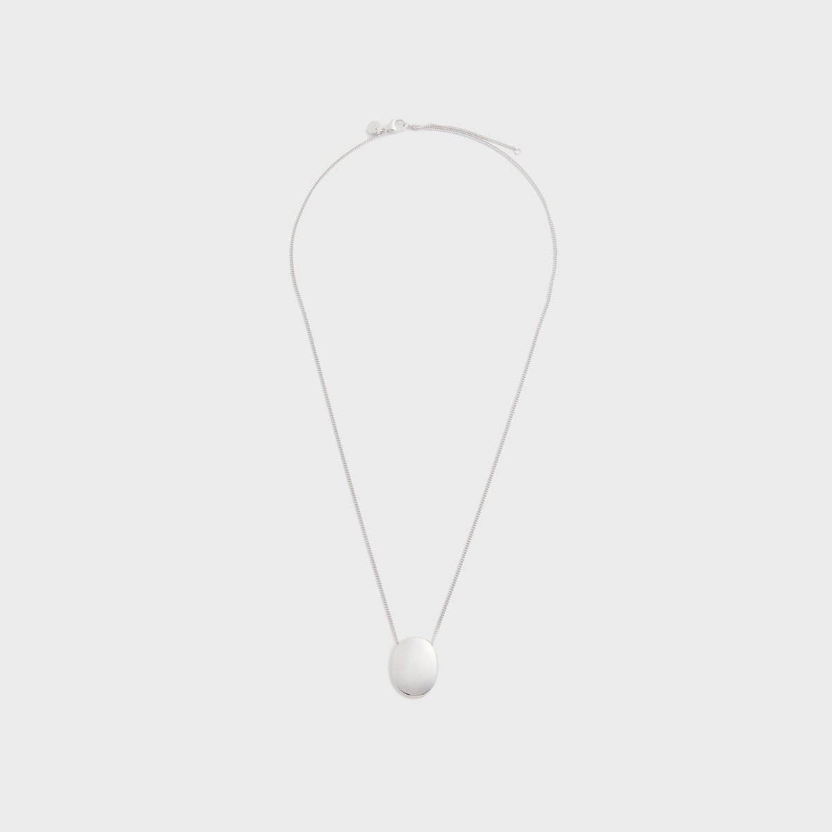 Tom Wood Pebble Pendant Silver 22.5 - Silver