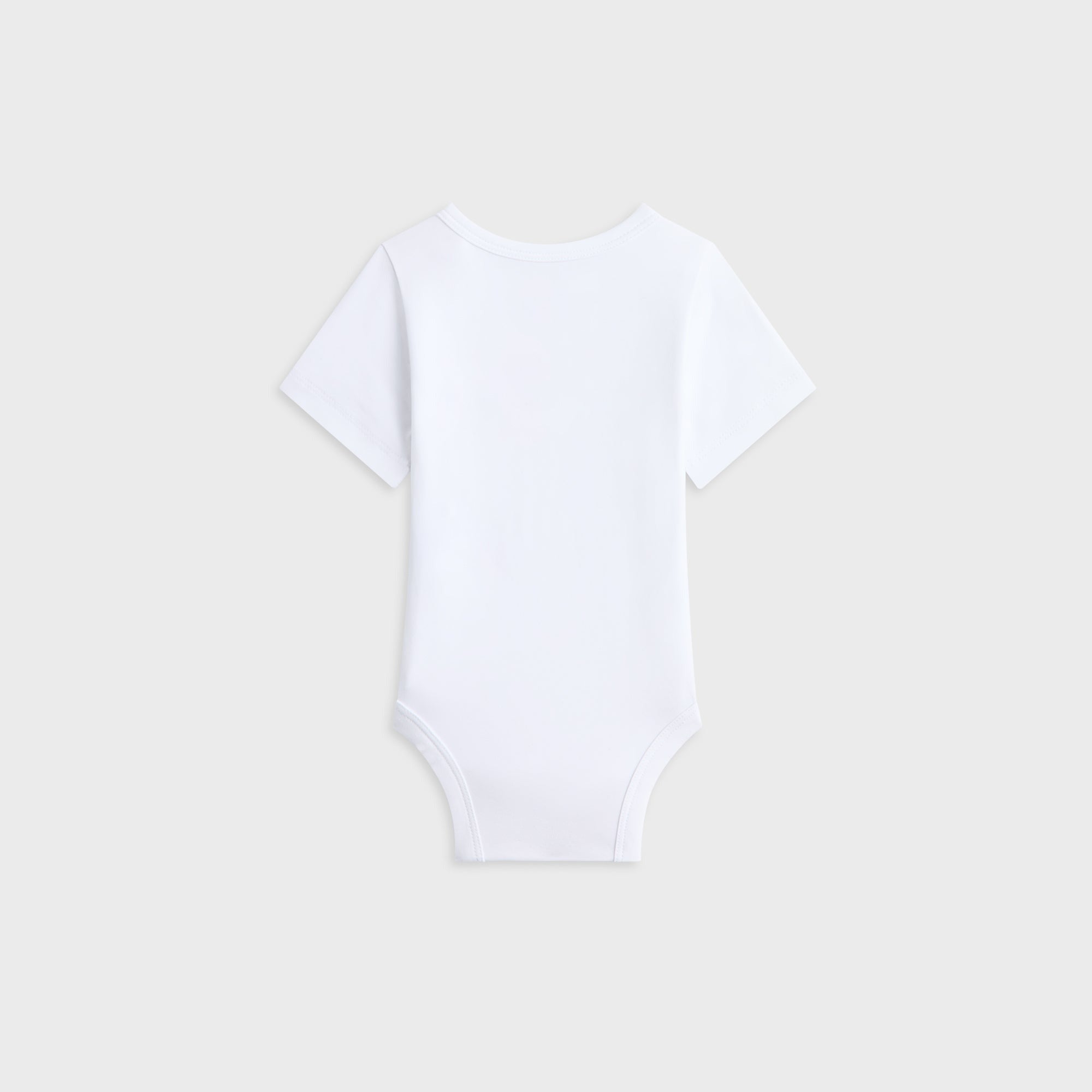 Kith Baby Abstract Tropical Classic Logo Bodysuit - White