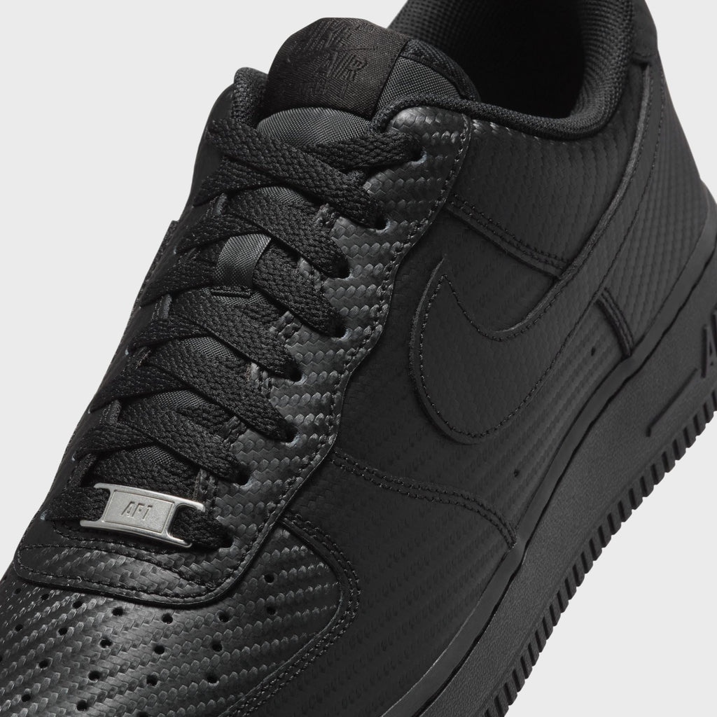 Nike Air Force 1 '07 LV8 - Carbon Fiber Black / Black