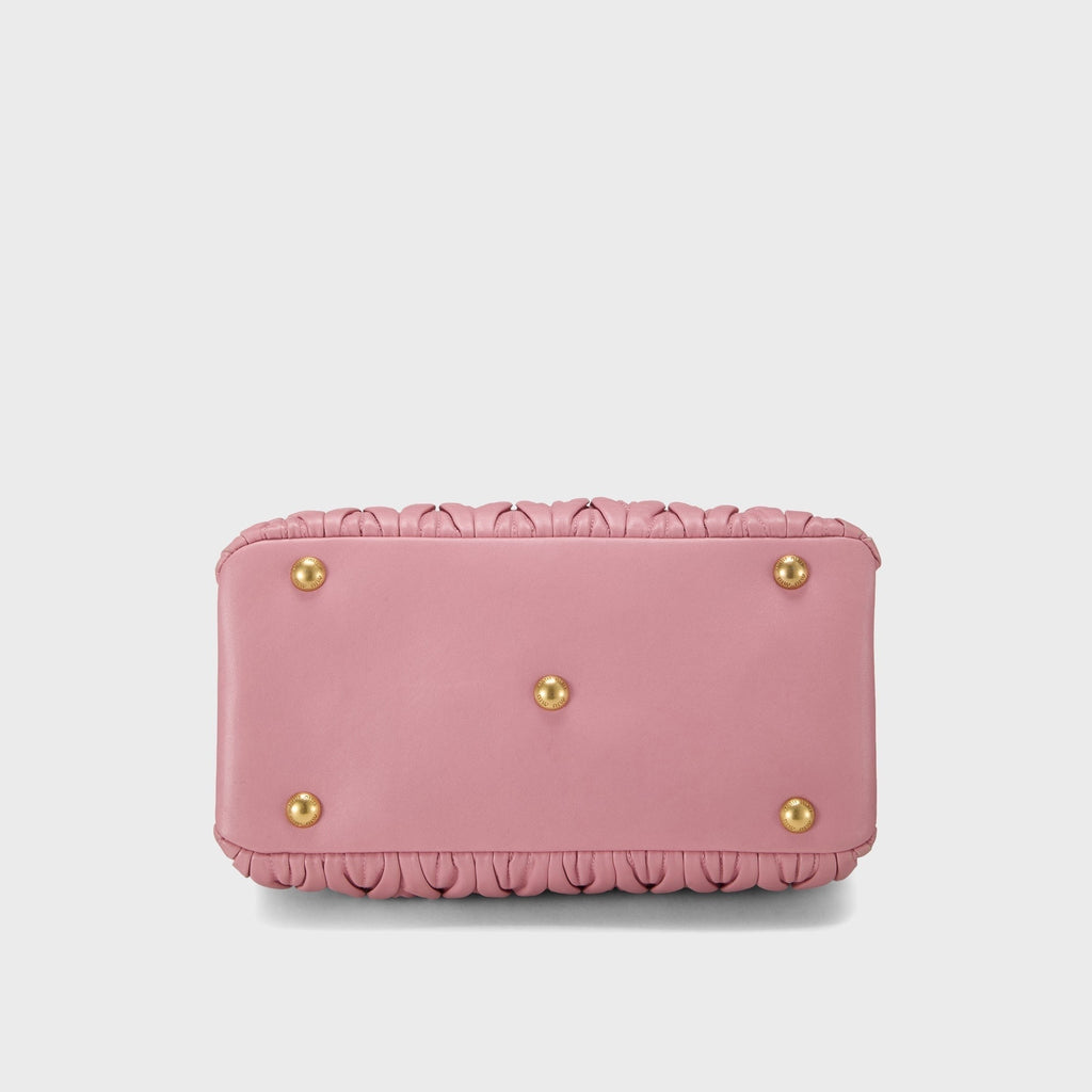 WGACA Miu Miu Nappa Convertible Handbag Small - Pink