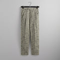 &Kin Tweed Kylan Pleated Trouser - Fin