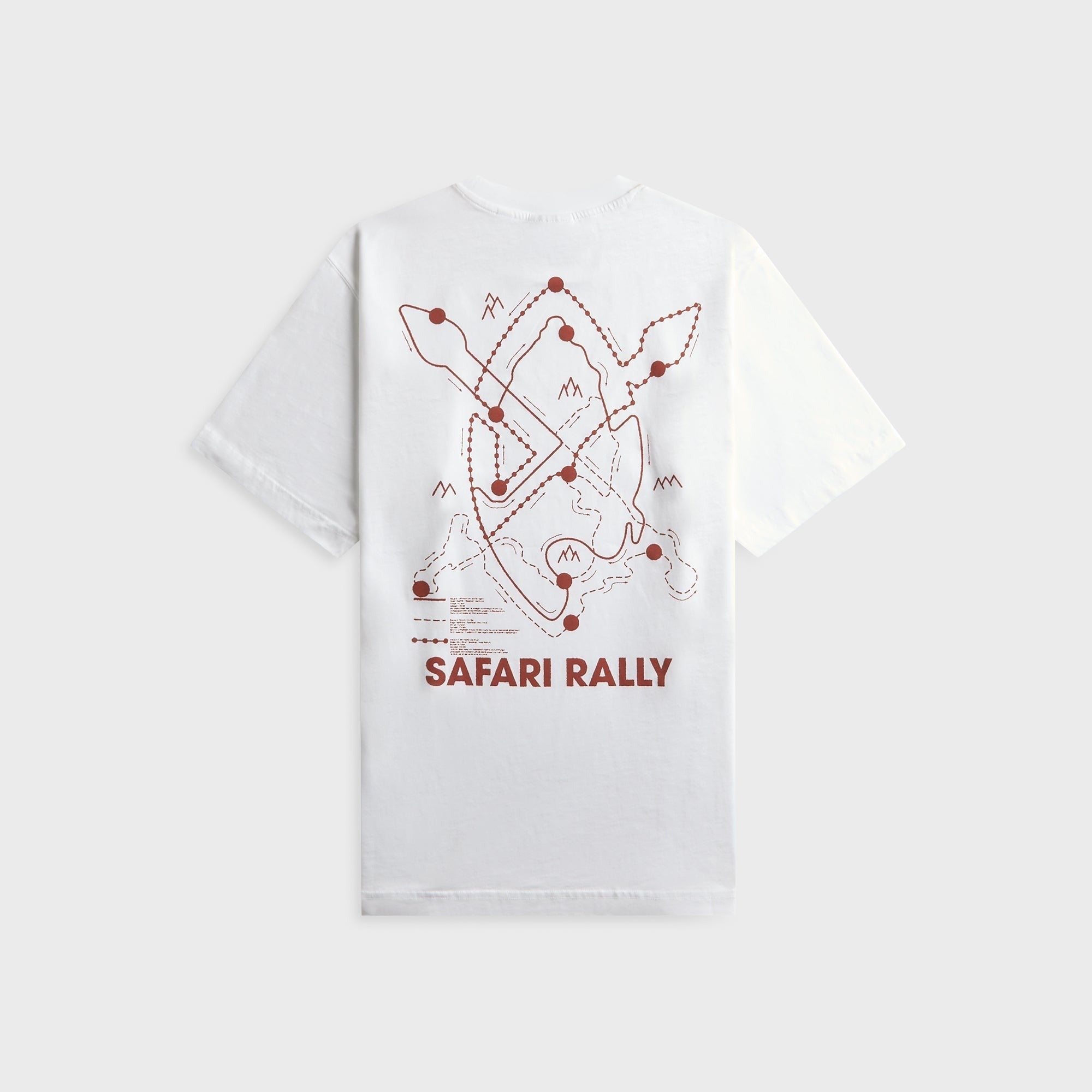 Daily Paper Safari Rally Short Sleeve Tee - White