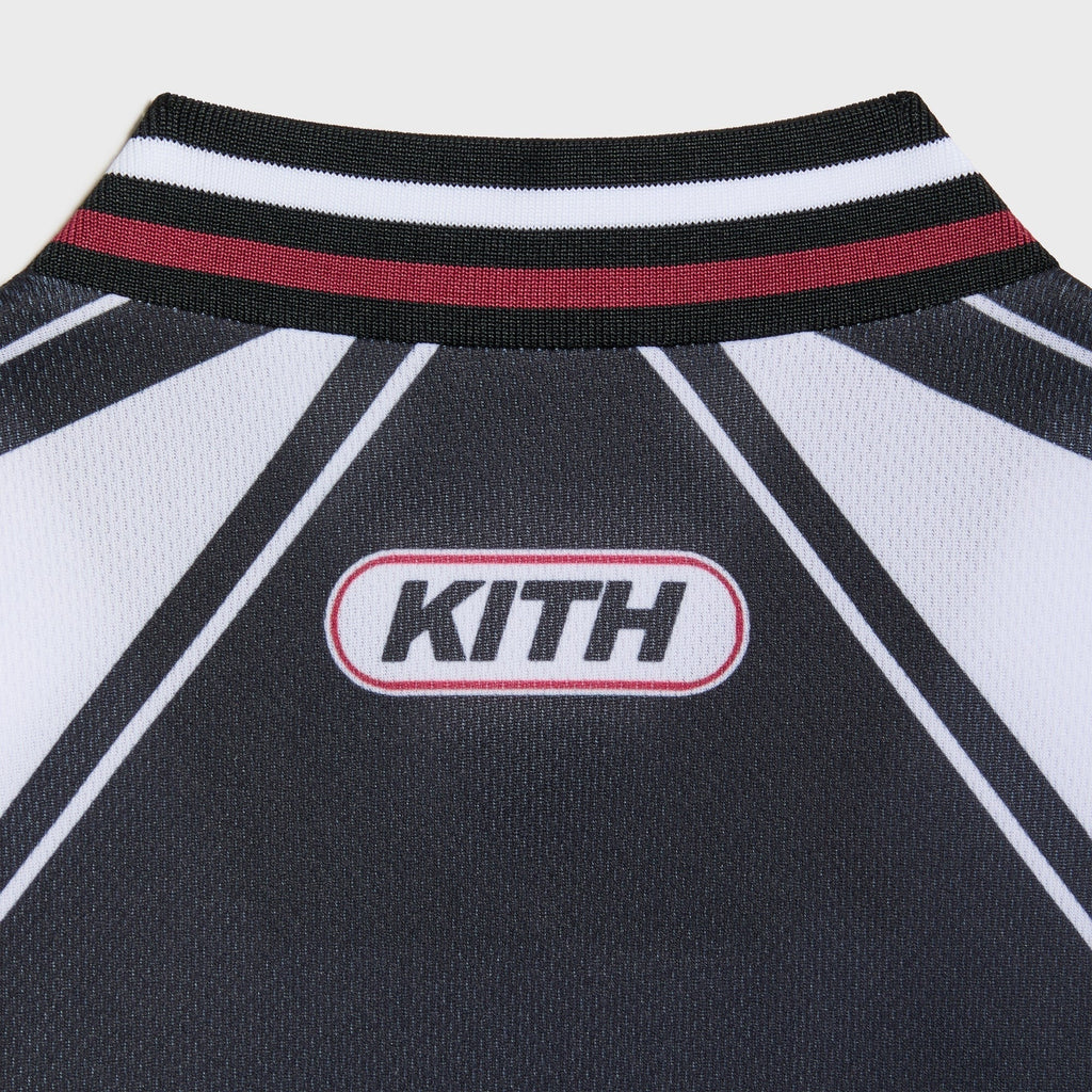 Kith Kids Moto Mesh Long Sleeve Donovan Tee - Black - PH