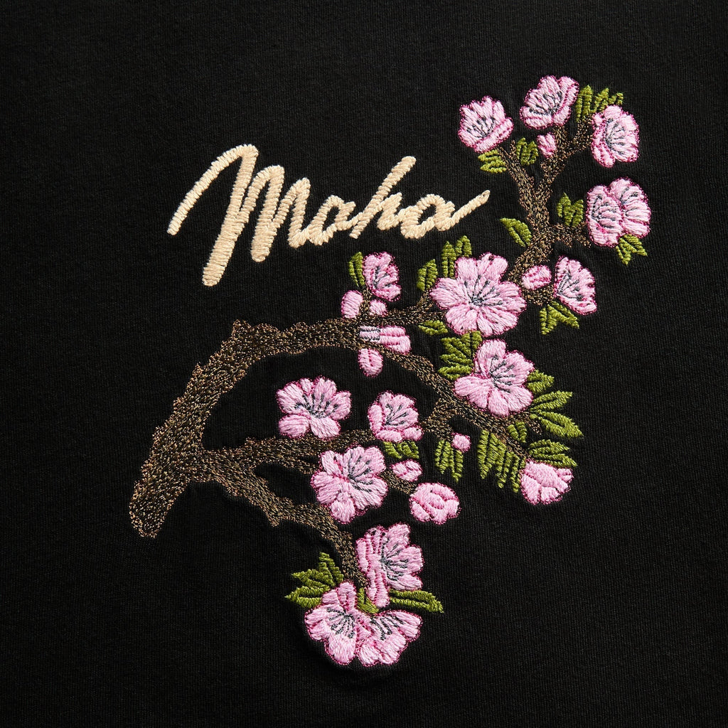 Maharishi 7352 Sakura Serenity Short Sleeve Tee - Black