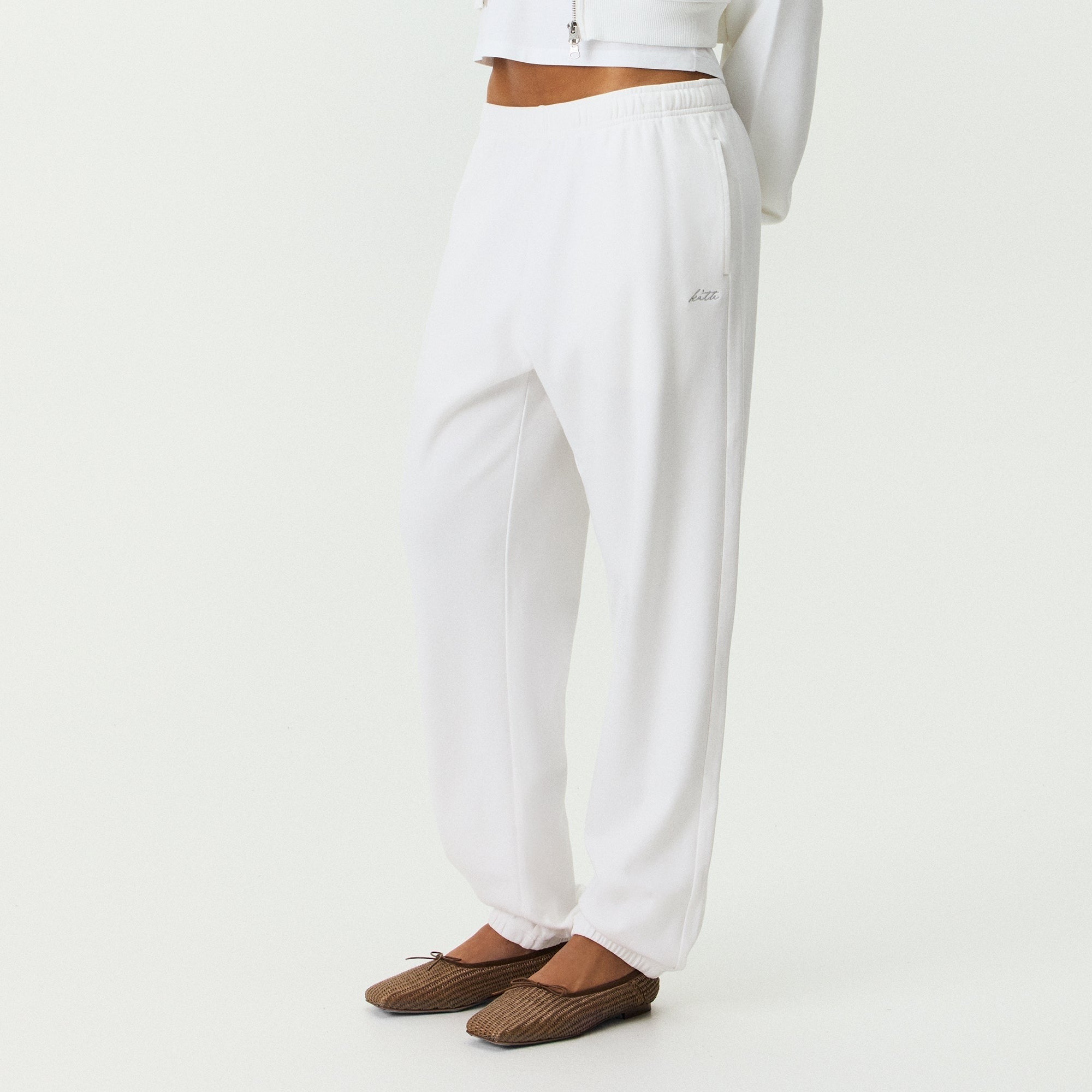 Kith Women Chelsea III Sweatpant - White