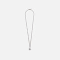 Emanuele Bicocchi Crest + Crystal Necklace - Silver