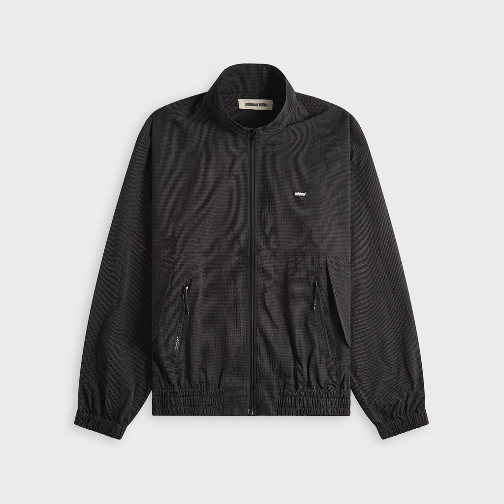Metalwood Lightweight Track Jacket - Black