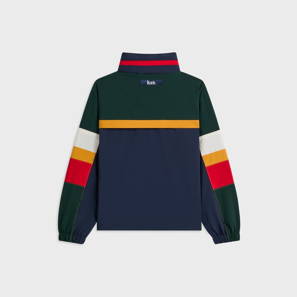 Kith Kids Harrison Blocked Track Pullover - Nocturnal