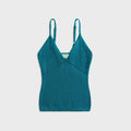 Asta Resort Carolina Camisole - Palm Green Sequin