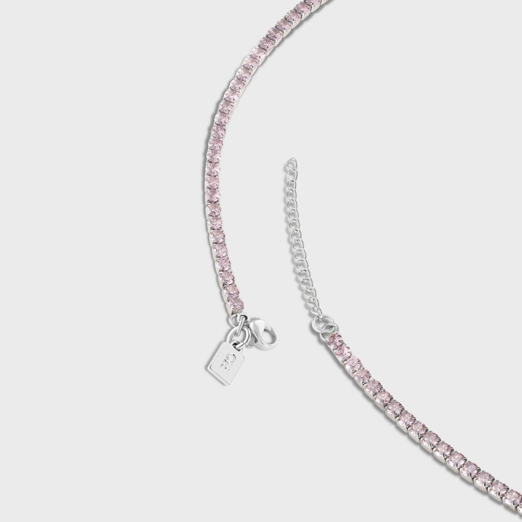 Crystal Haze Serena Anklet - Bubblegum Pink