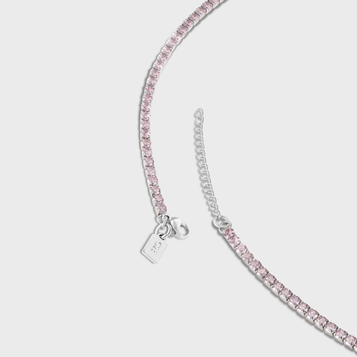 Crystal Haze Serena Anklet - Bubblegum Pink