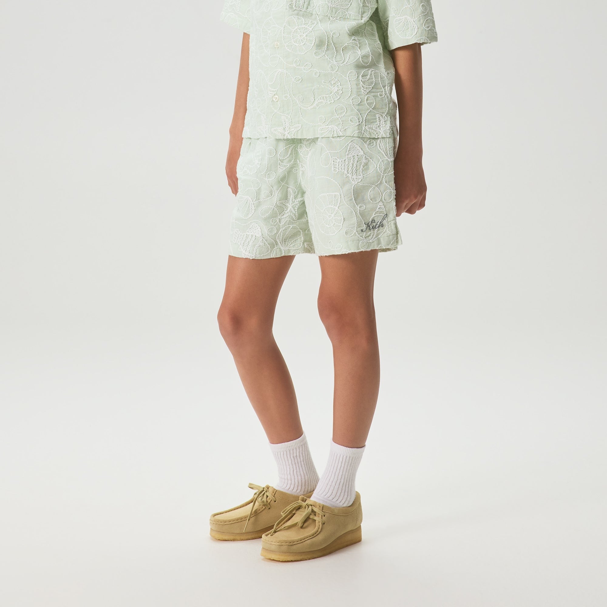 Kith Kids Seaside Bennet Camp Short - Tidal