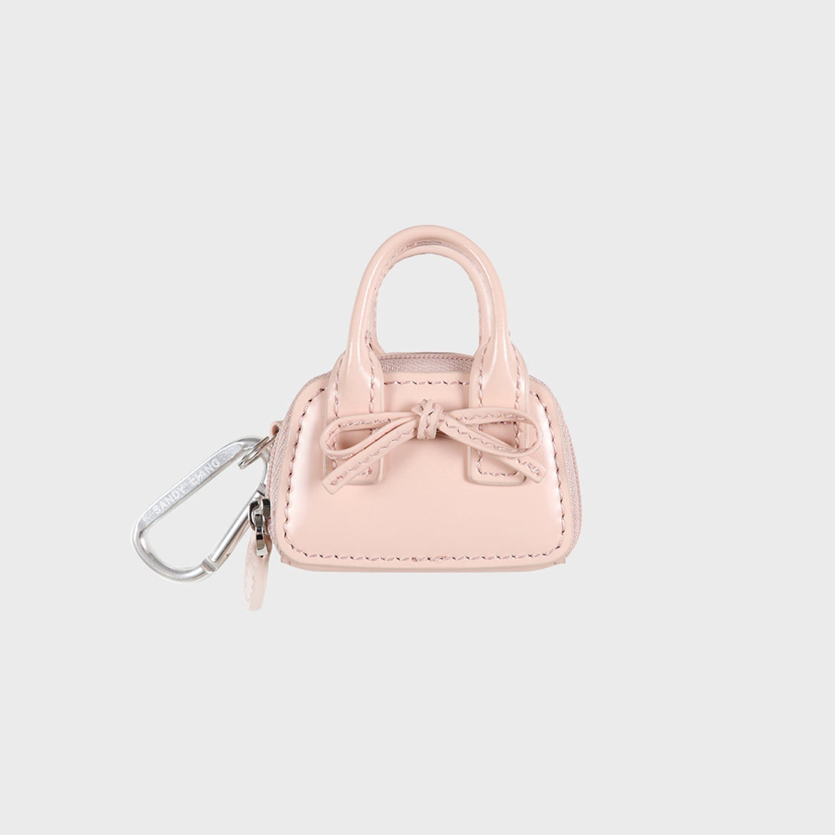 Sandy Liang Secure Mini Bag Keychain - Pink