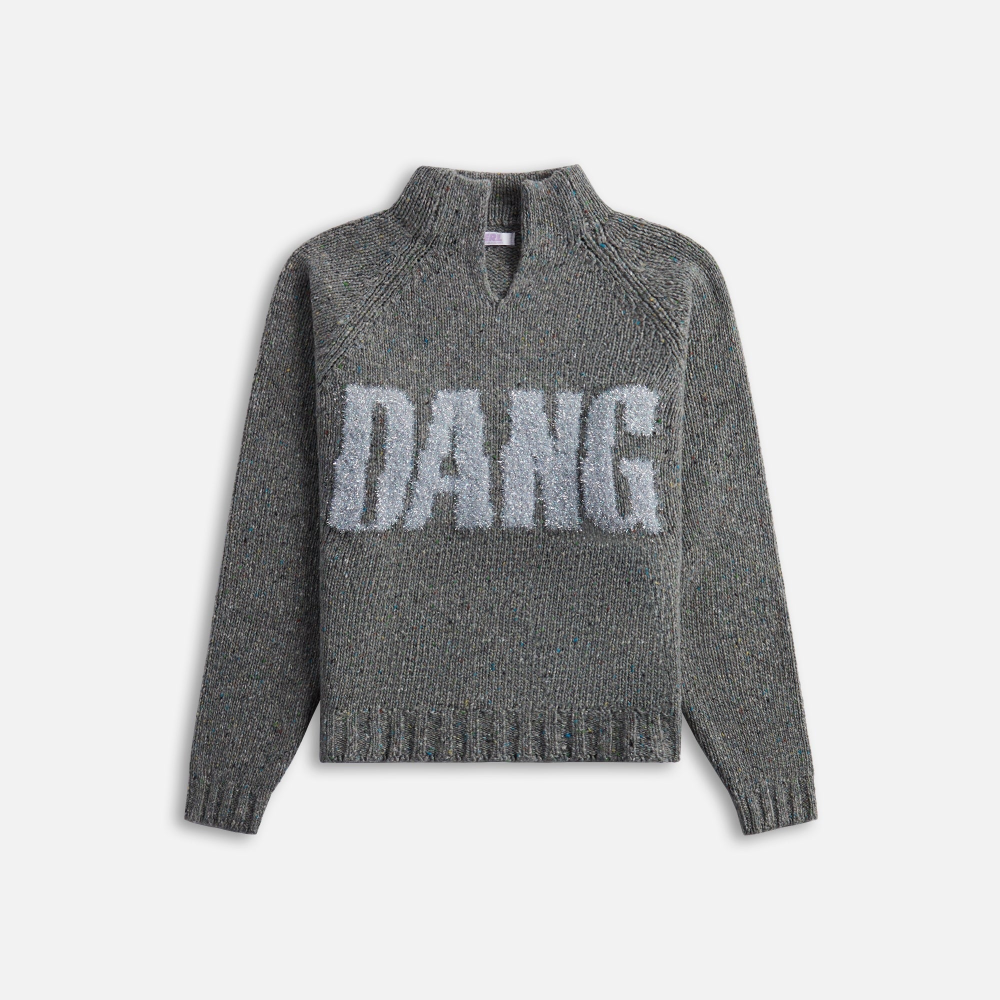 ERL Open Neck Dangerous Sweater - Grey