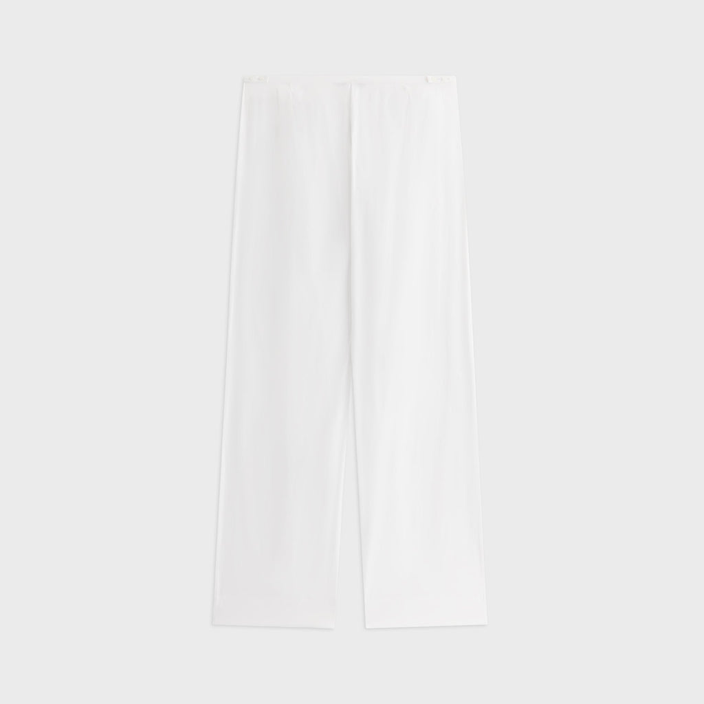 Kith Women Tahli Poplin Pleated Wide Pant - White