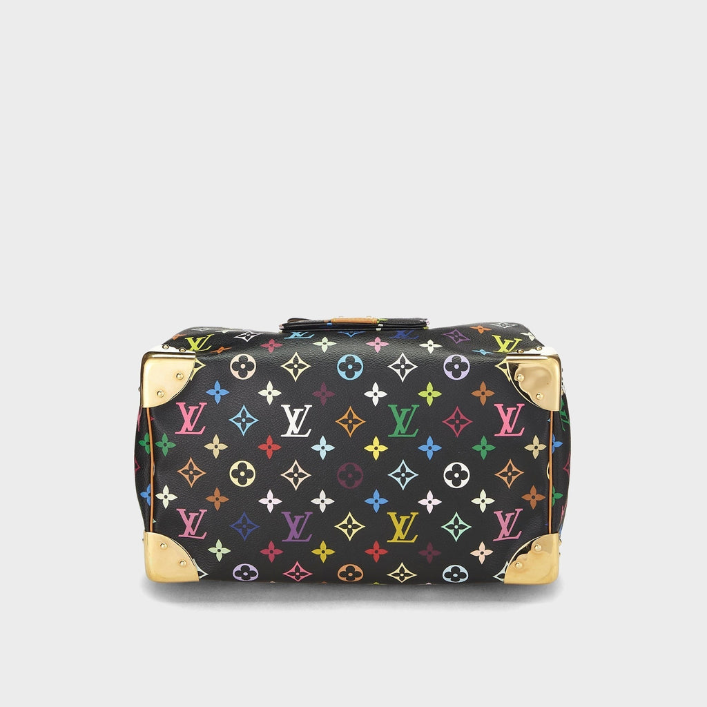 WGACA Louis Vuitton Monogram Multicolor Speedy 30 - White