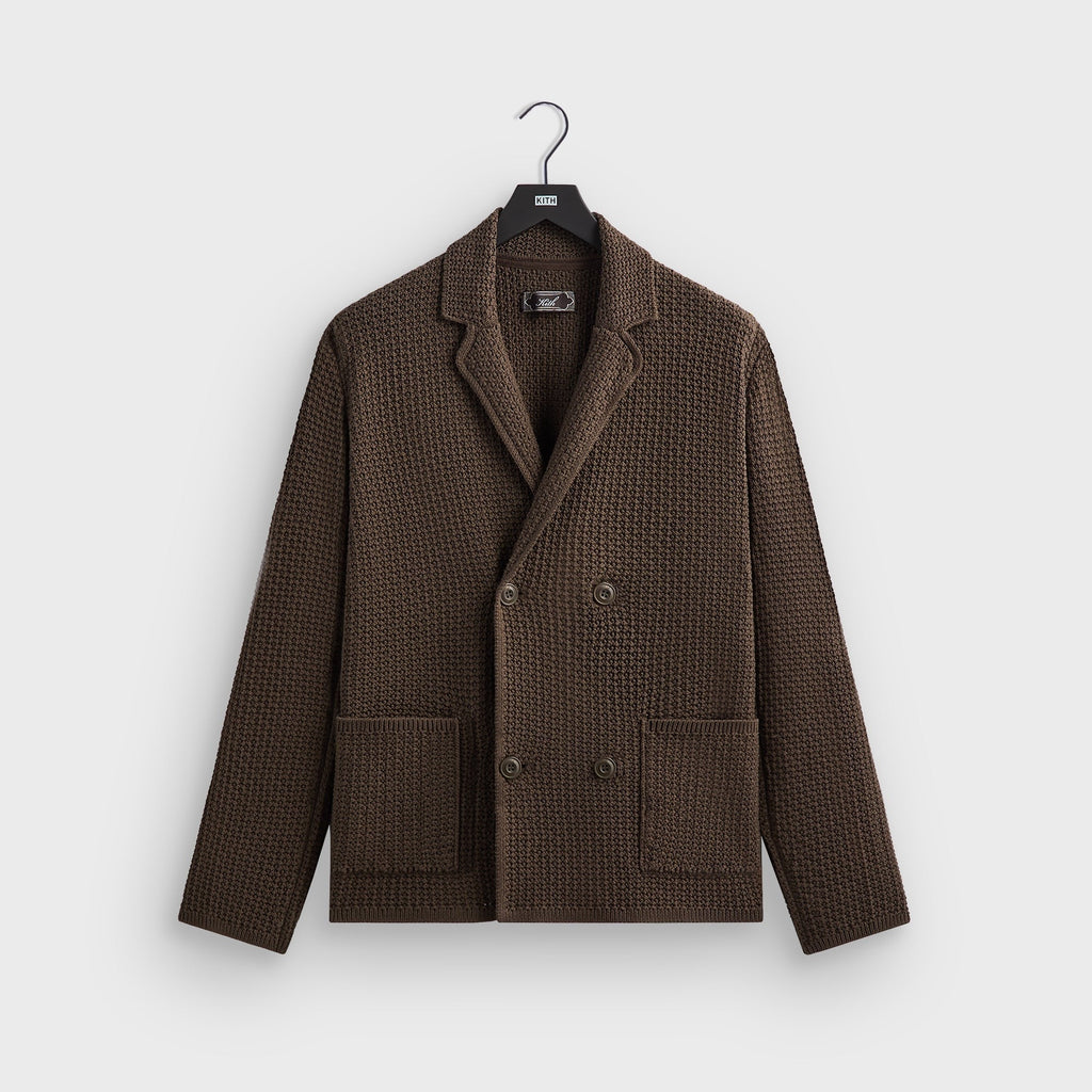 Kith Crochet Knit Raya Blazer - Underground