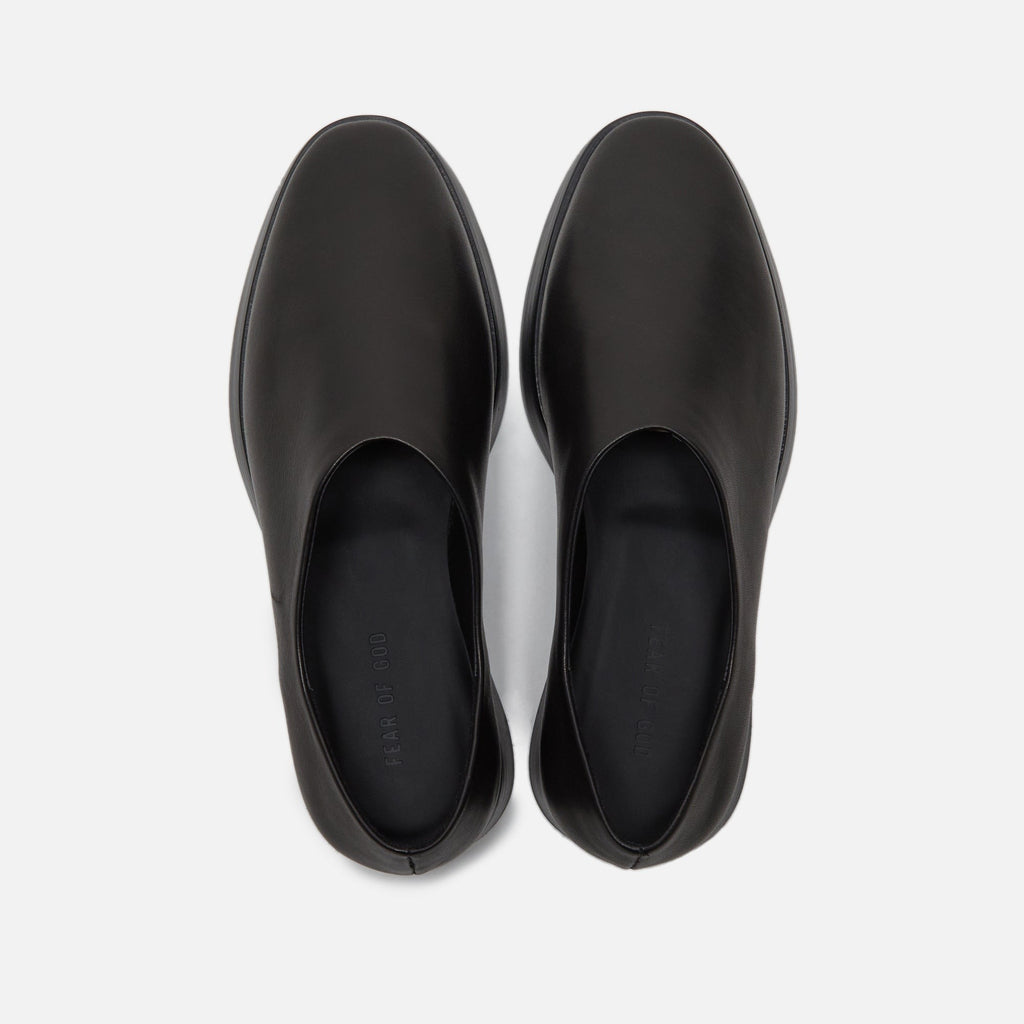 Fear of God Eternal Dress Mule - Black Flat Leather