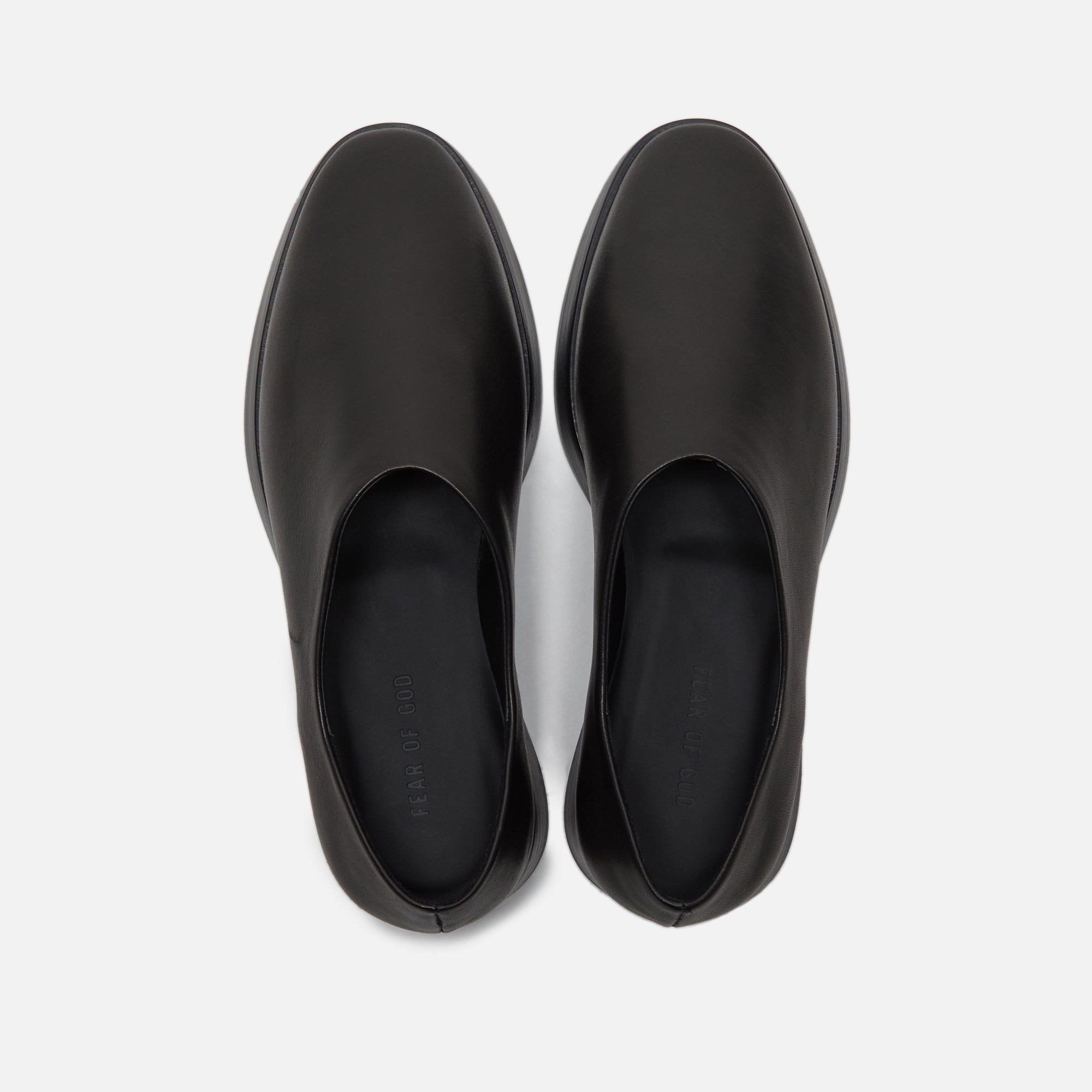 Fear of God Eternal Dress Mule - Black Flat Leather