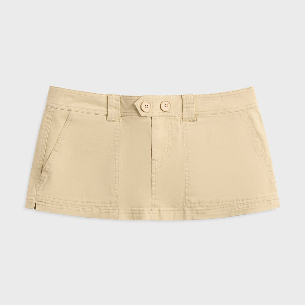 GUIZIO Ellie Mini Skort - Khaki