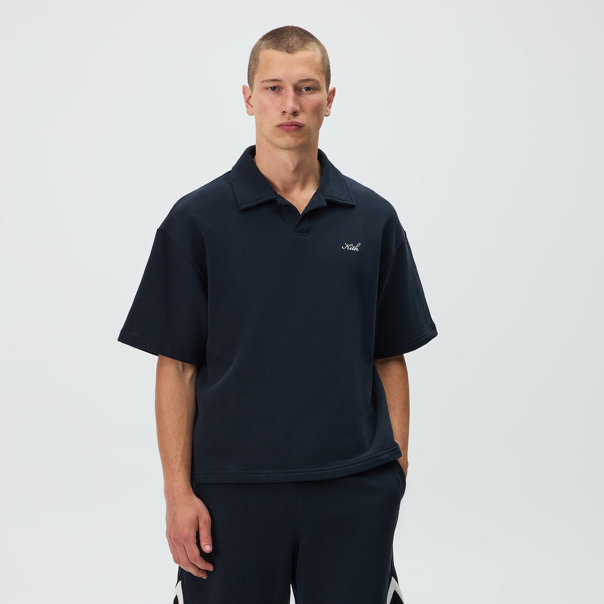 Kith Micro Terry Nelson Pullover - Black