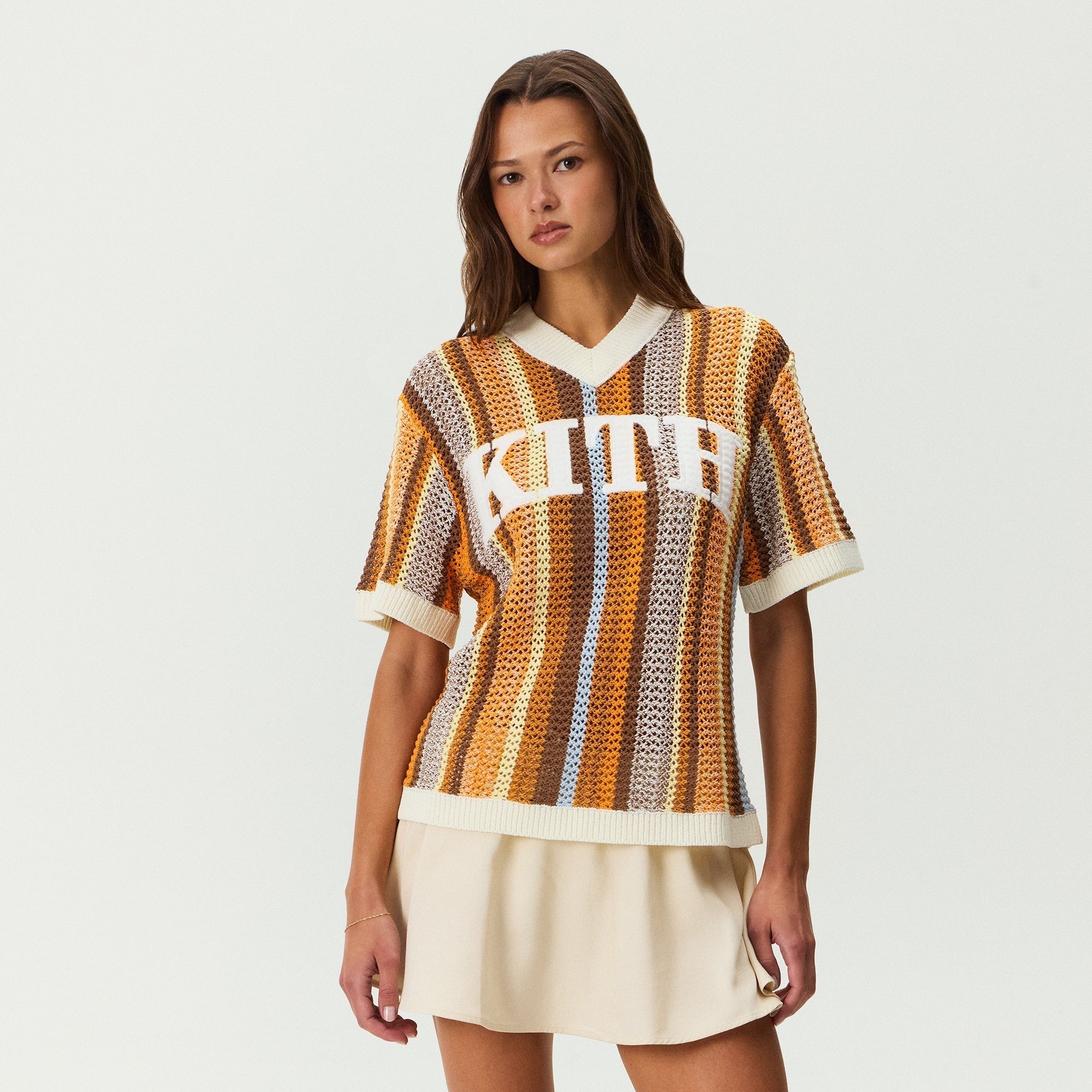Kith Women Spencer II Crochet Jersey - Cone