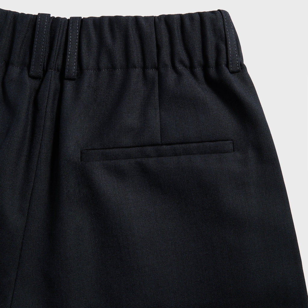 Studio Nicholson Noam Tropical Wool Pant - Darkest Navy