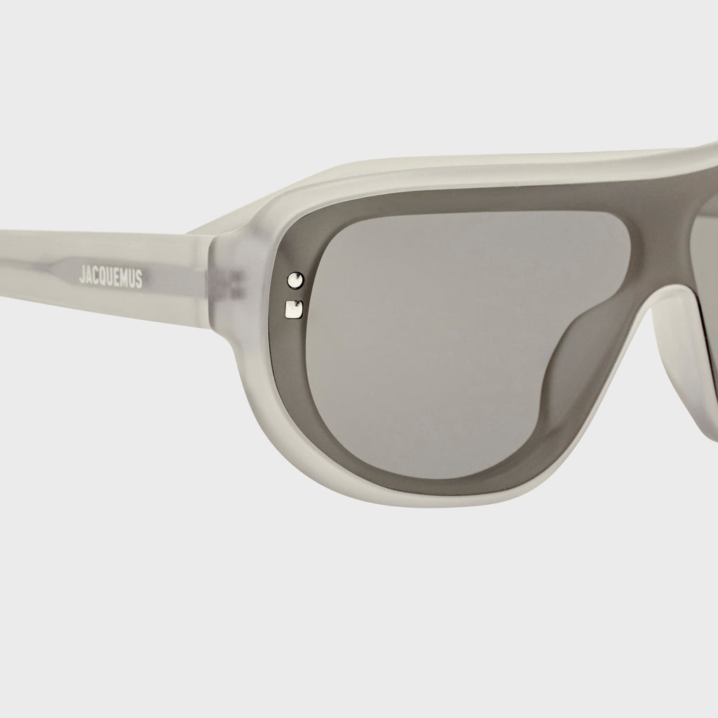 Jacquemus Jac 225 Frames - Sanded Smoke / Silver / Khaki