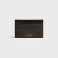 Sandy Liang Precious Card Holder - Brushed Brown
