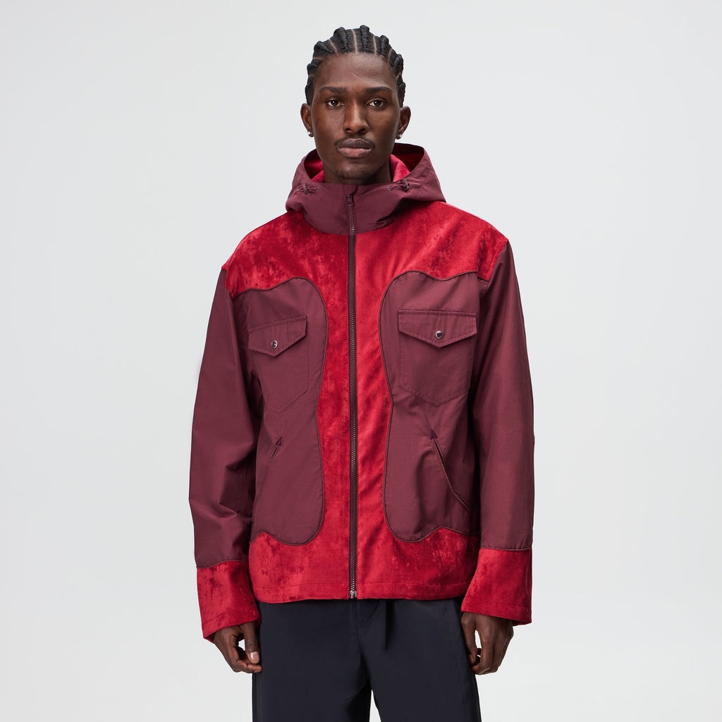 Kith Nylon Faille Austin Jacket - Magma