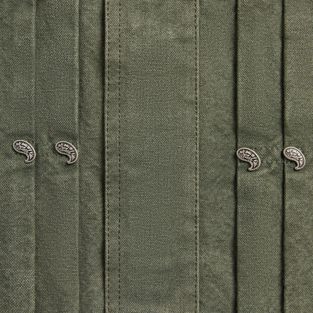 Kith Washed Canvas Ariel Blouson Jacket - Cypress