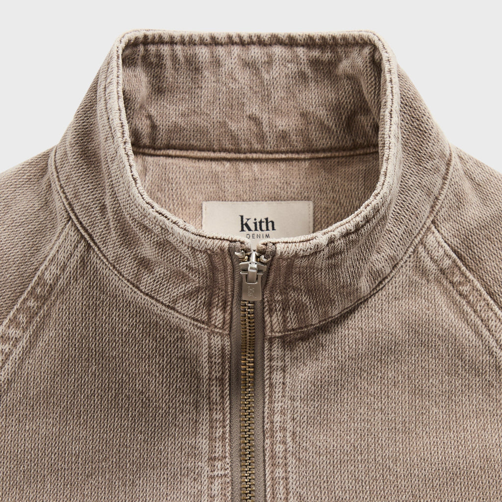 Kith Herringbone Denim Efron Track Jacket - Factor