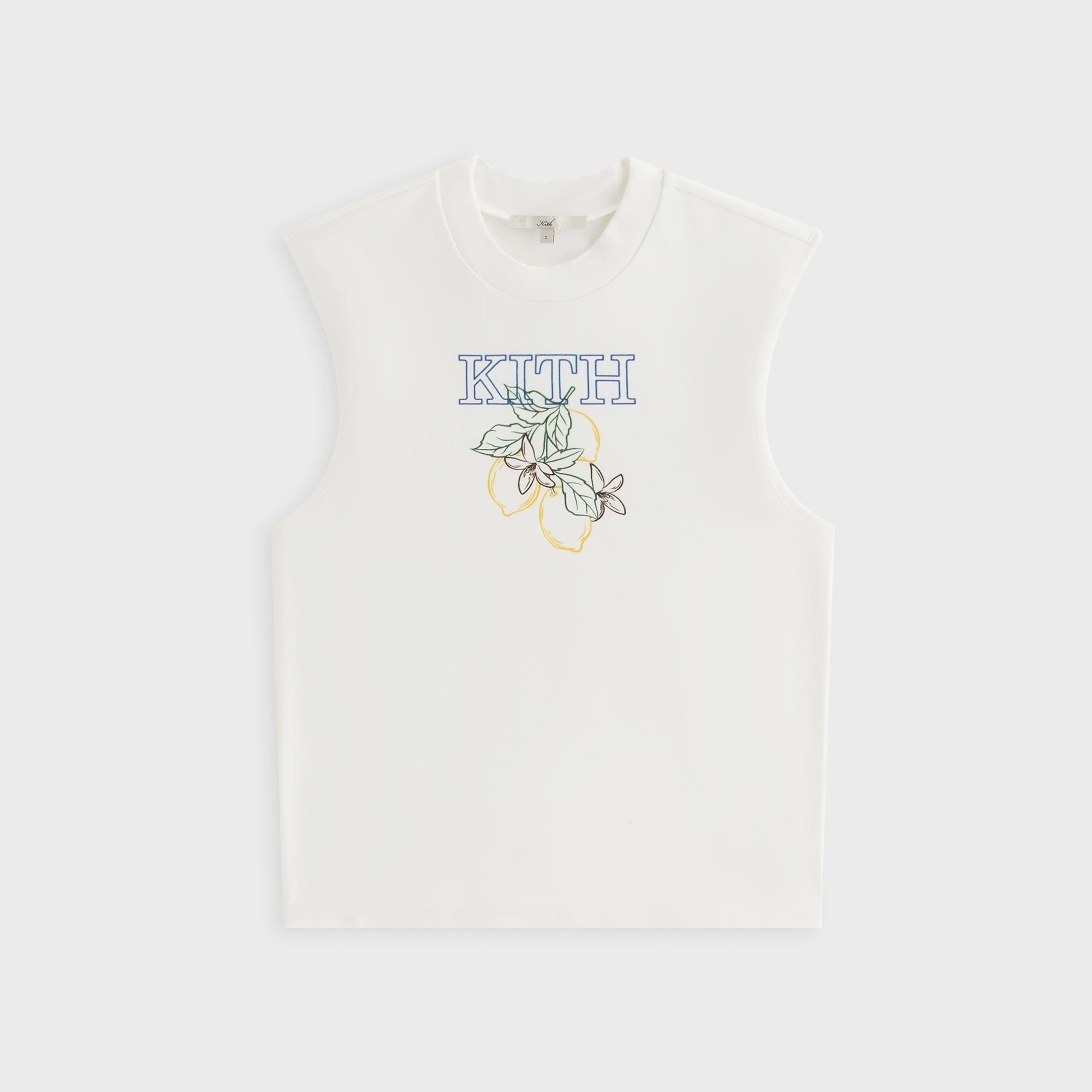 Kith Women Mulberry Kith Lemon Muscle Tank - White