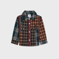 Kith Baby Patchwork Plaid Apollo Shirt - Chest - PH