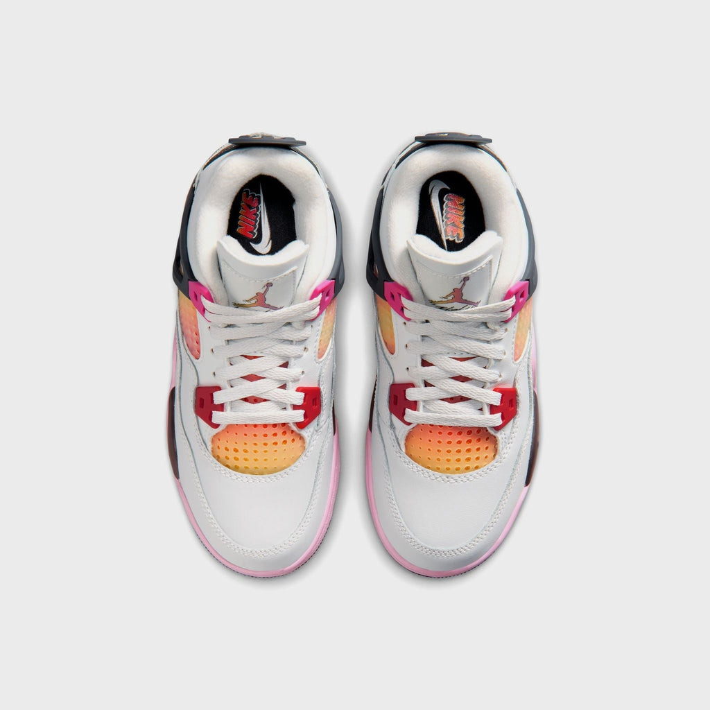 Jordan PS Jordan 4 Retro - Off-White / Anthracite / Fire Pink / Fire Pink