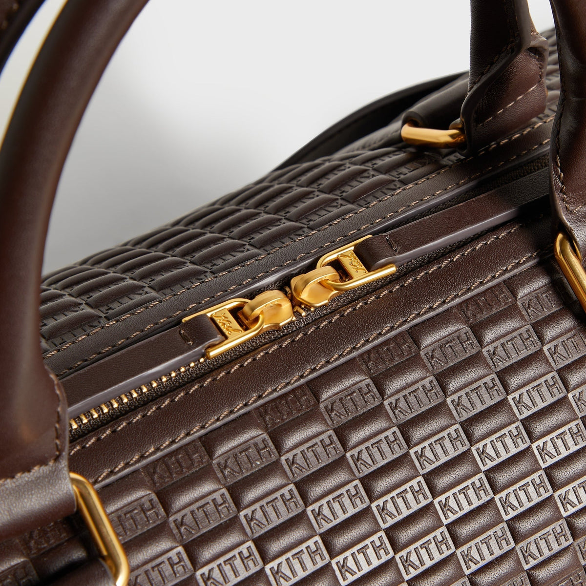 Kith Monogram Smooth Leather Traveler K40 Duffle Bag - Zoom