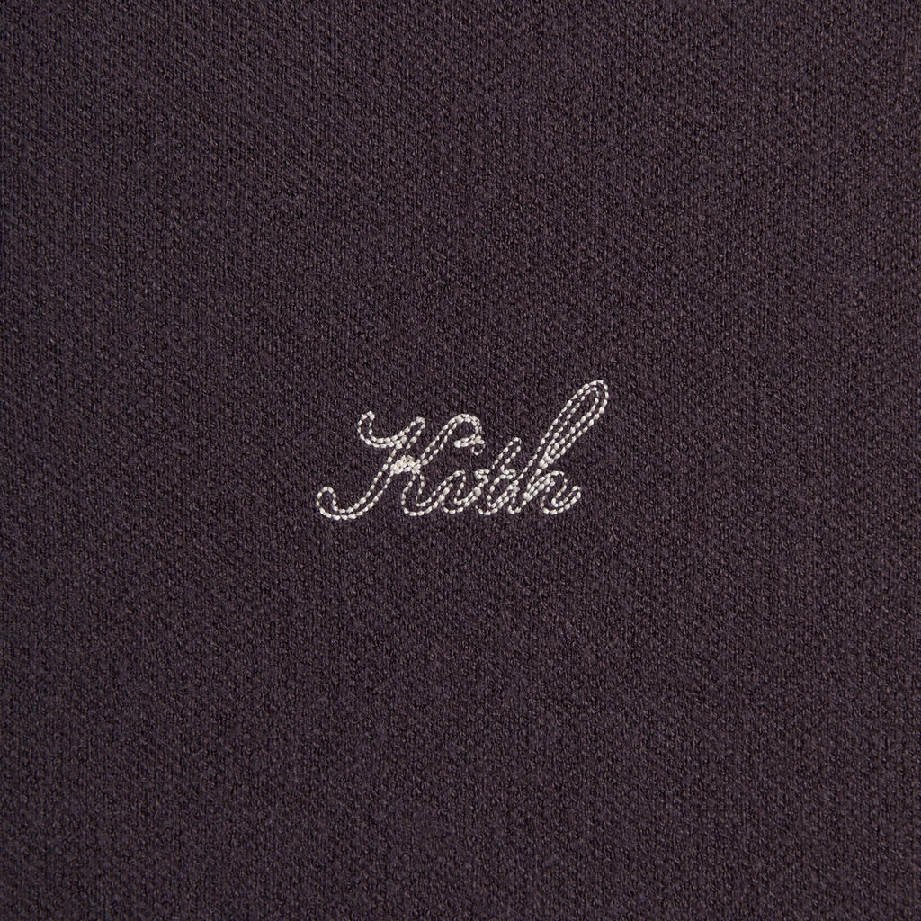Kith Harmon Quarter Zip Mock Neck - Carbon