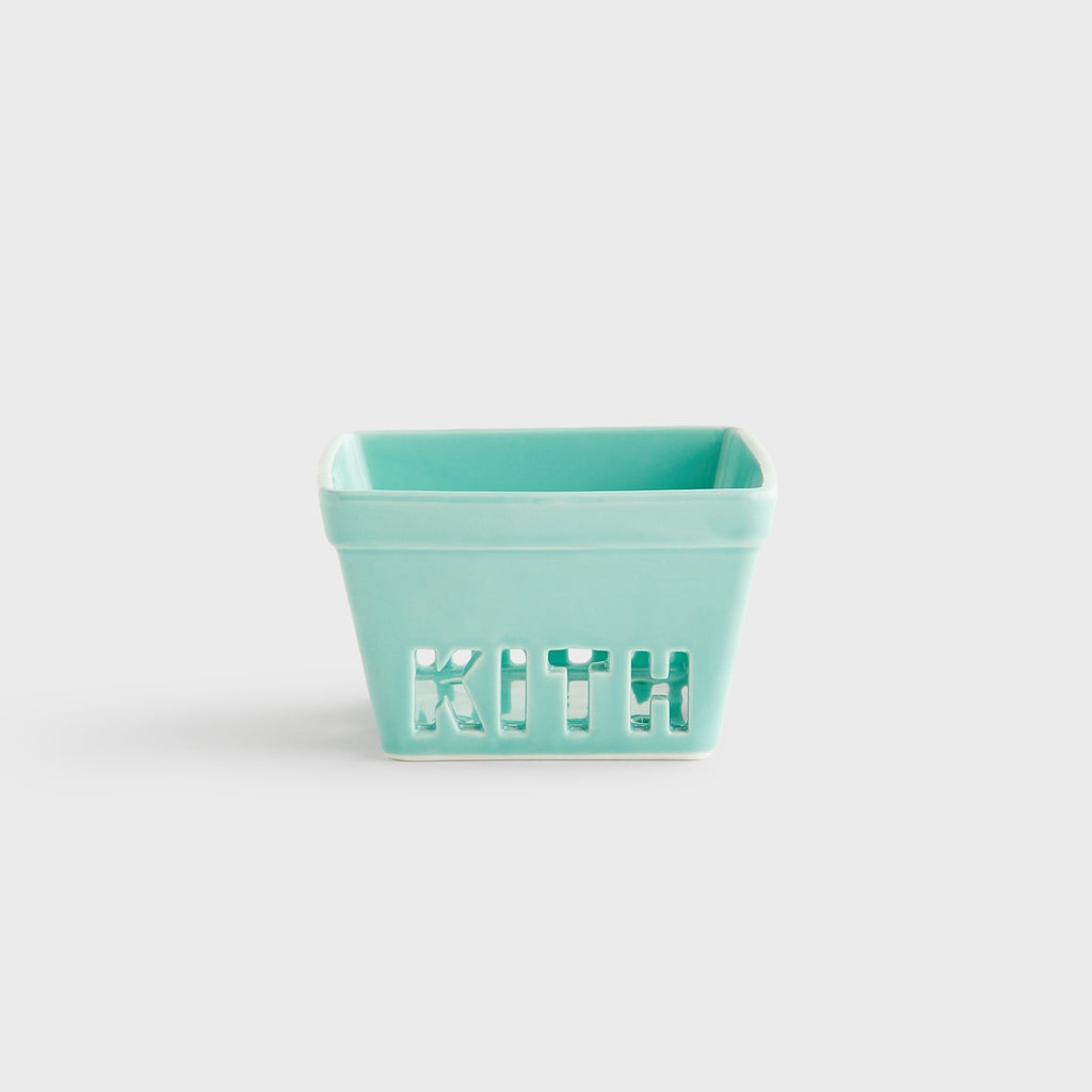 Kith Treats Farmers Market Ceramic Pint Basket - Mykonos