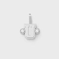 Greg Yuna Sÿlver Babÿ Umlaut Initial 'U' Pendant - Sterling Silver