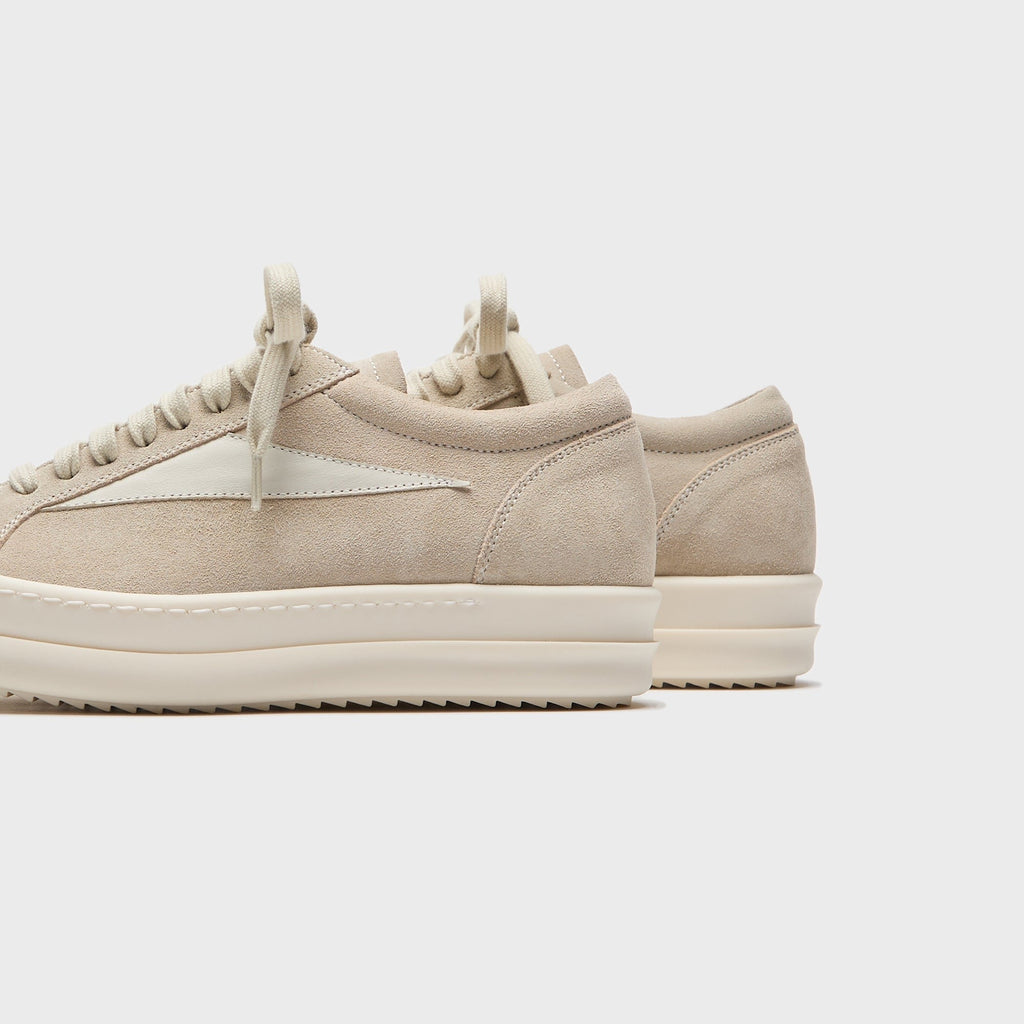 Rick Owens WMNS Temple Vintage Sneaks - Pearl / Dirty Milk / Milk