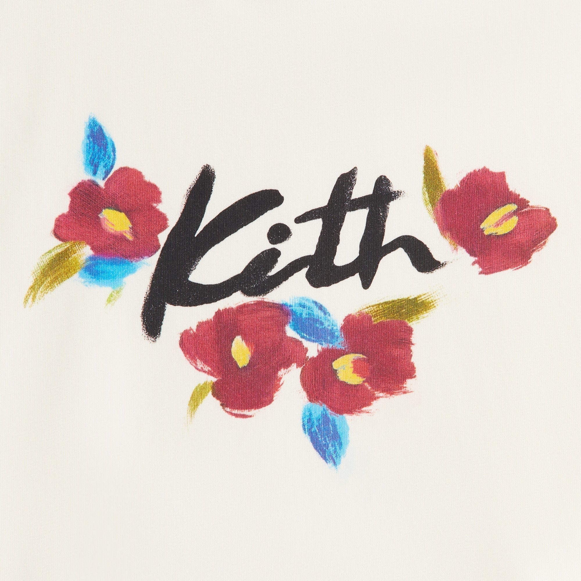 Kith Women Ruben Brush Floral Tee - Silk