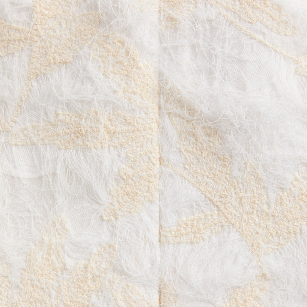 Kim Shui Milica Ruffle Mini Dress - Beige