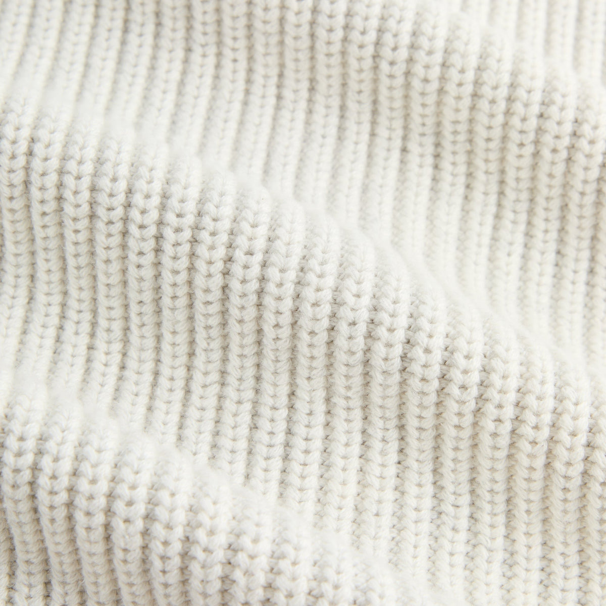 Kith Full Zip Knit Miles Hoodie - Light Heather Grey