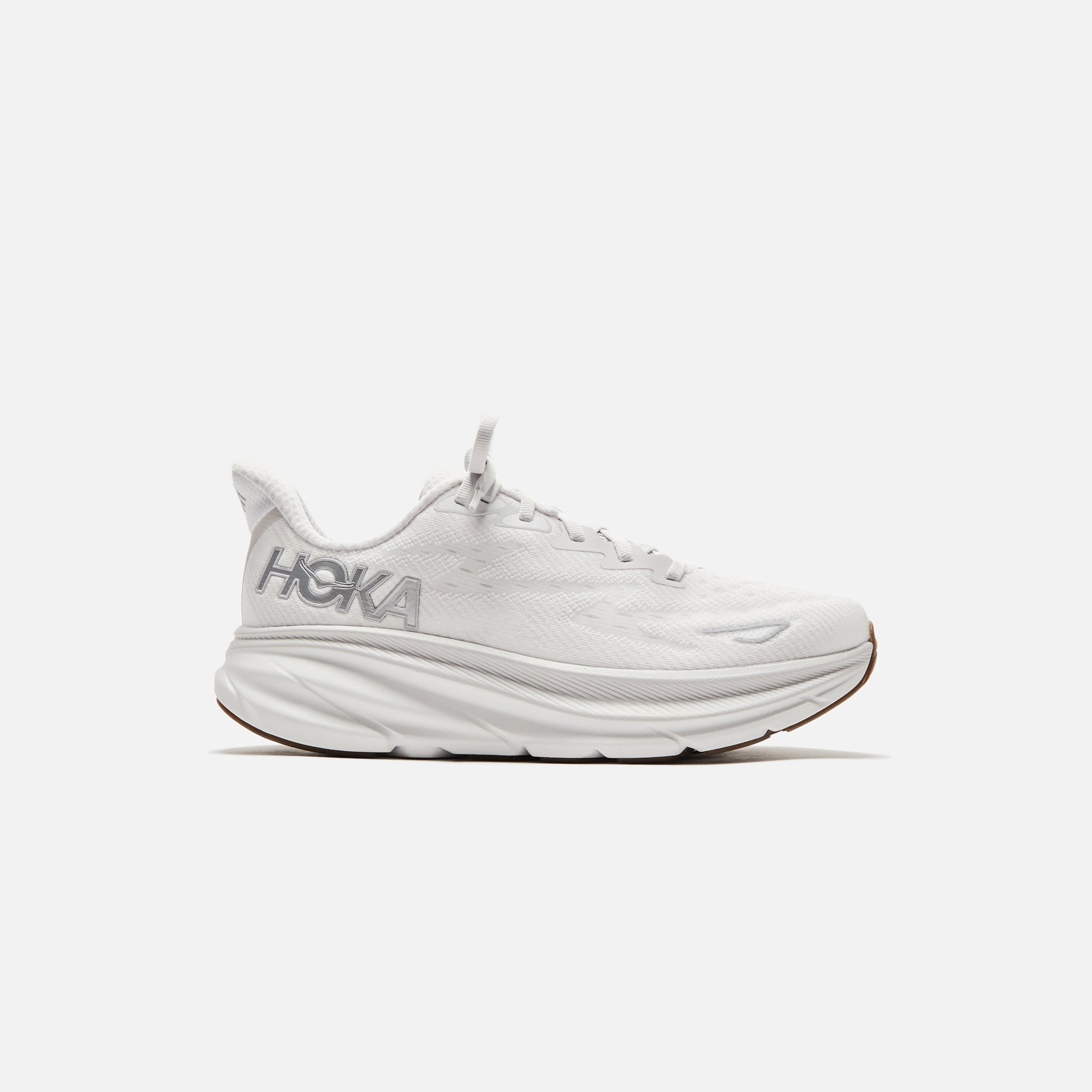 HOKA Clifton 9 - Nimbus Cloud / White