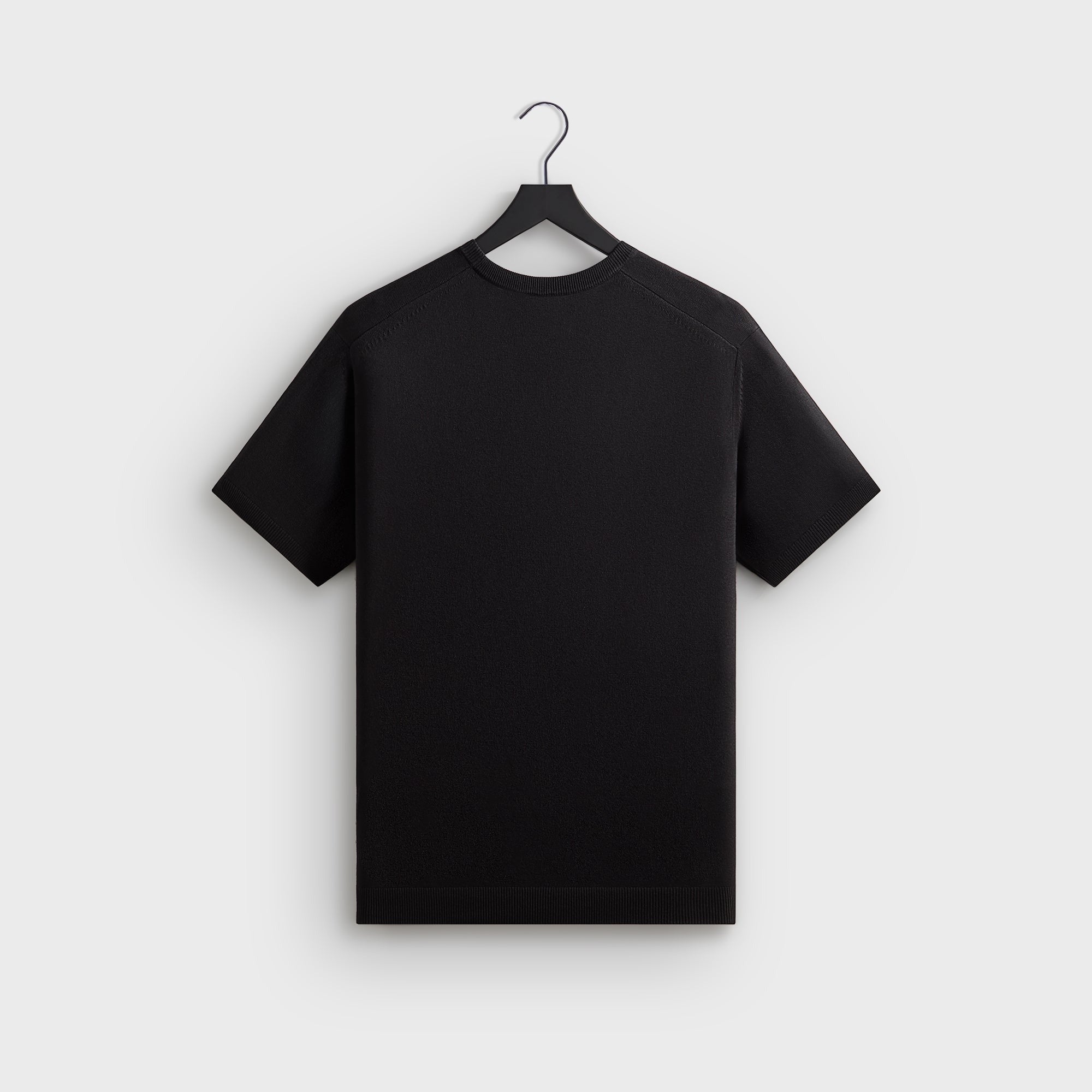 Kith Super Fine Viscose Knit Carrington Tee - Black