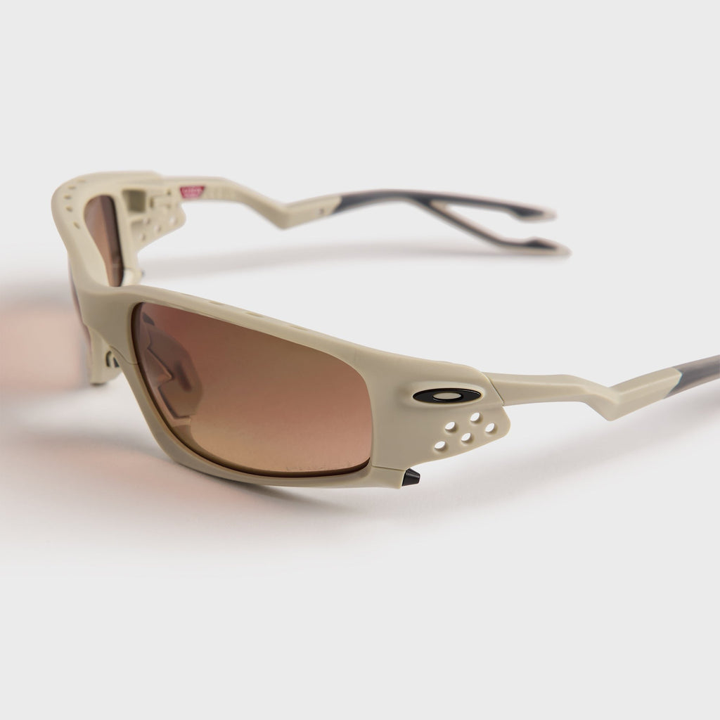 Oakley Plantaris SQ Sunglasses - Matte Sand / Prizm Brown Gradient