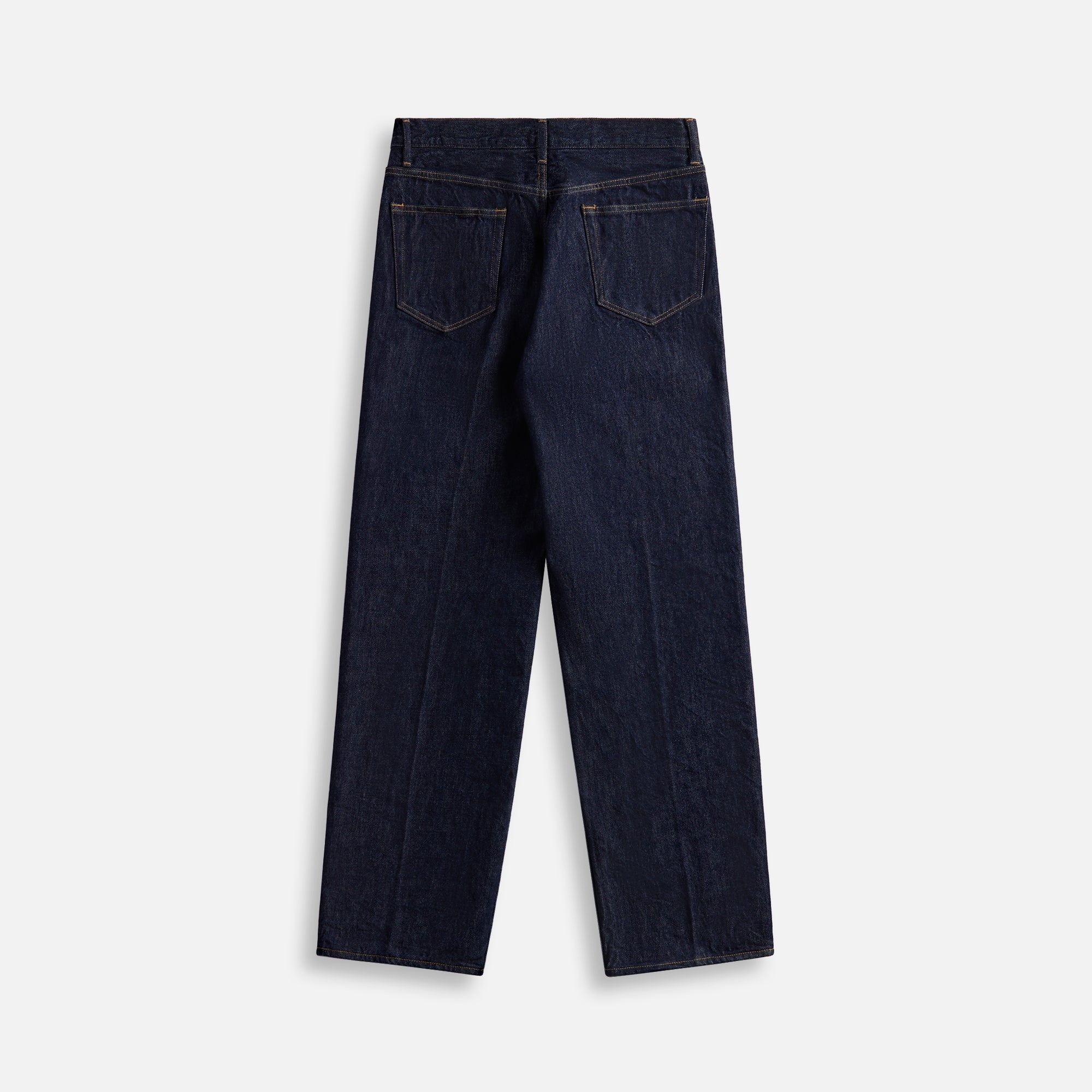 Auralee Hard Twist Denim 5P Pants - Indigo
