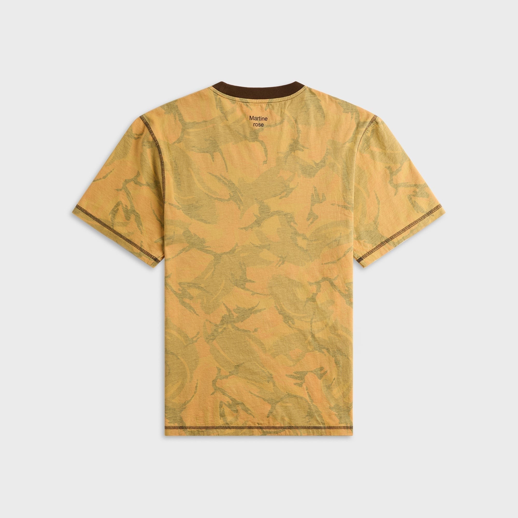 Martine Rose Classic Tee - Orange Camo