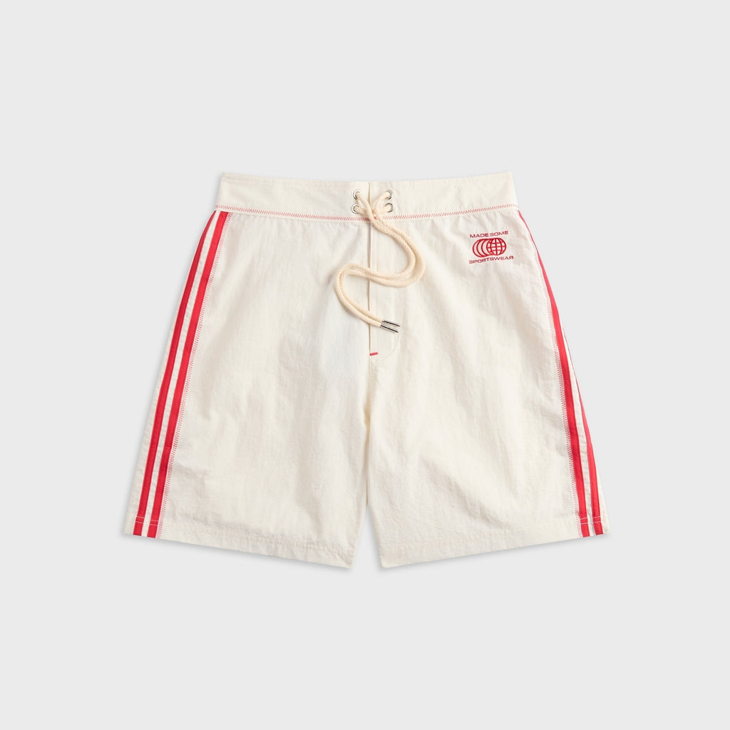 Made Some Long Shorts - White / Red