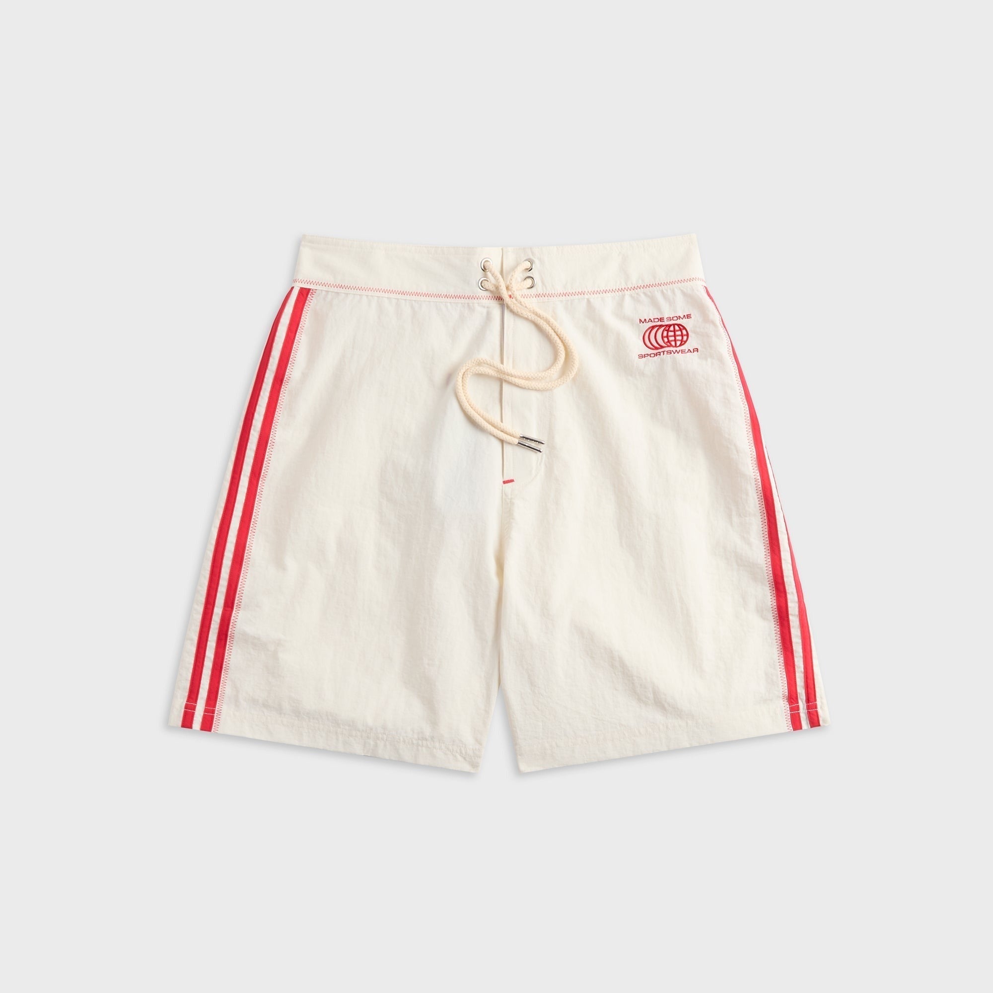 Made Some Long Shorts - White / Red
